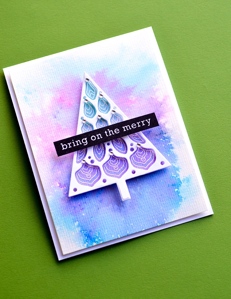Christmas Mandala - Clear Stamp and Die Set