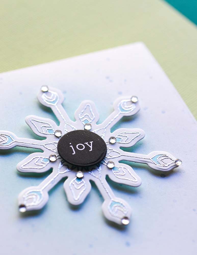 Contempo Christmas Greetings - Clear Stamp and Die Set