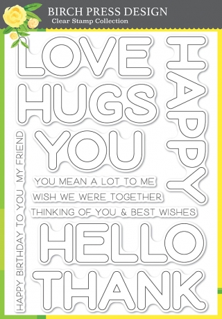 Happy Lingo - Clear Stamp