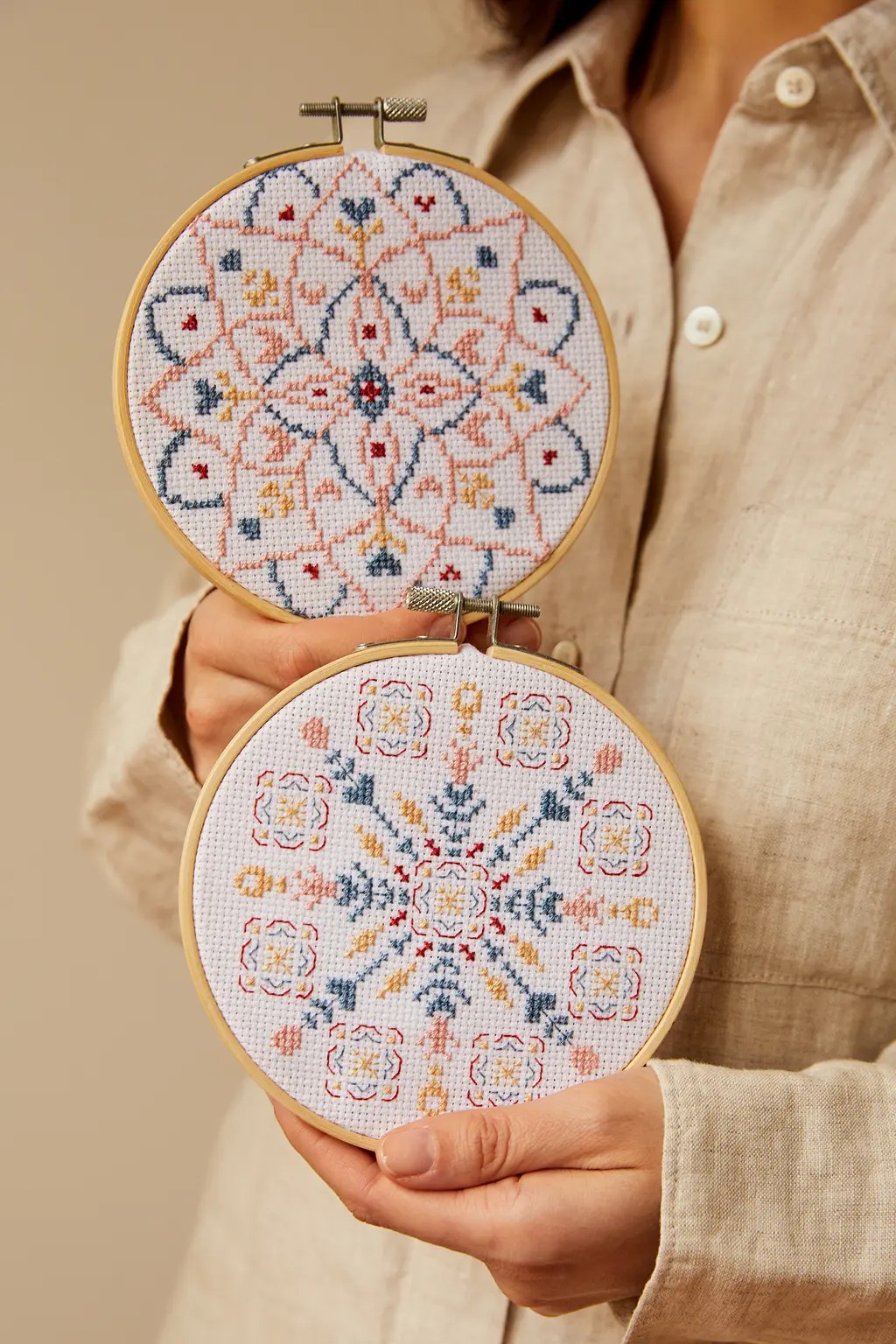 Meditative Mandala - Cross Stitch Kit
