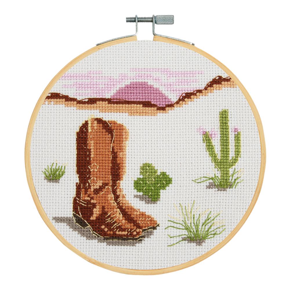 Boots, an American Dream - DMC Cross Stitch Kit