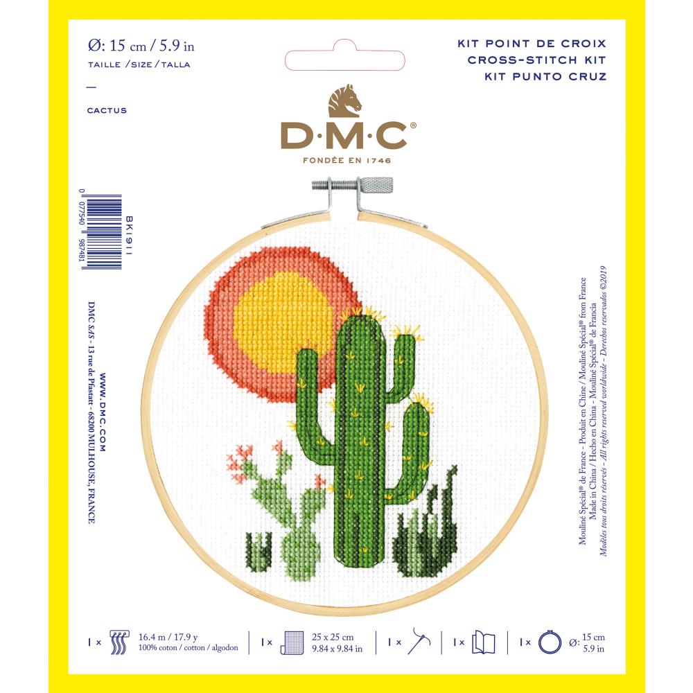 Cactus - DMC Cross Stitch Kit