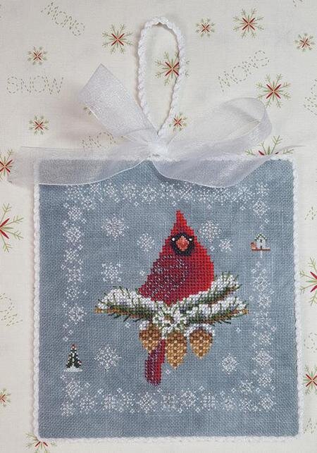 When Cardinals Appear - Cross Stitch Pattern