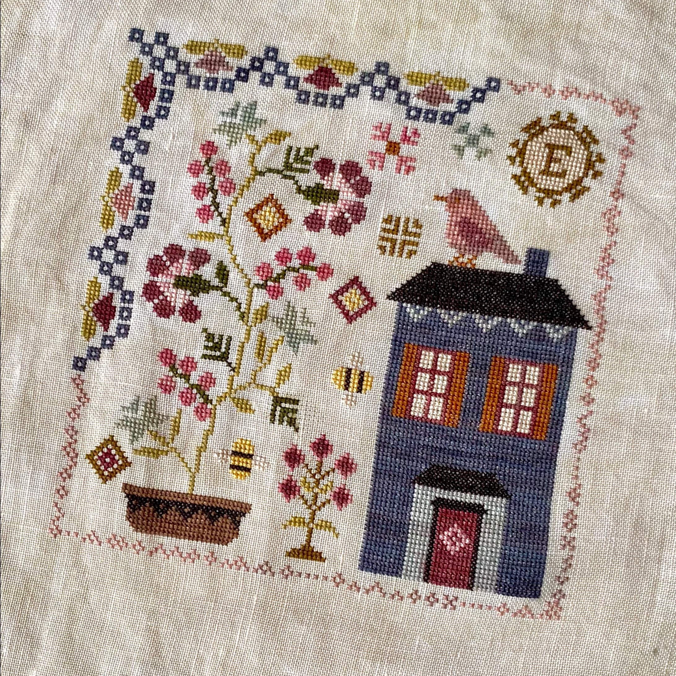 Bramble Cottage - Cross Stitch Pattern