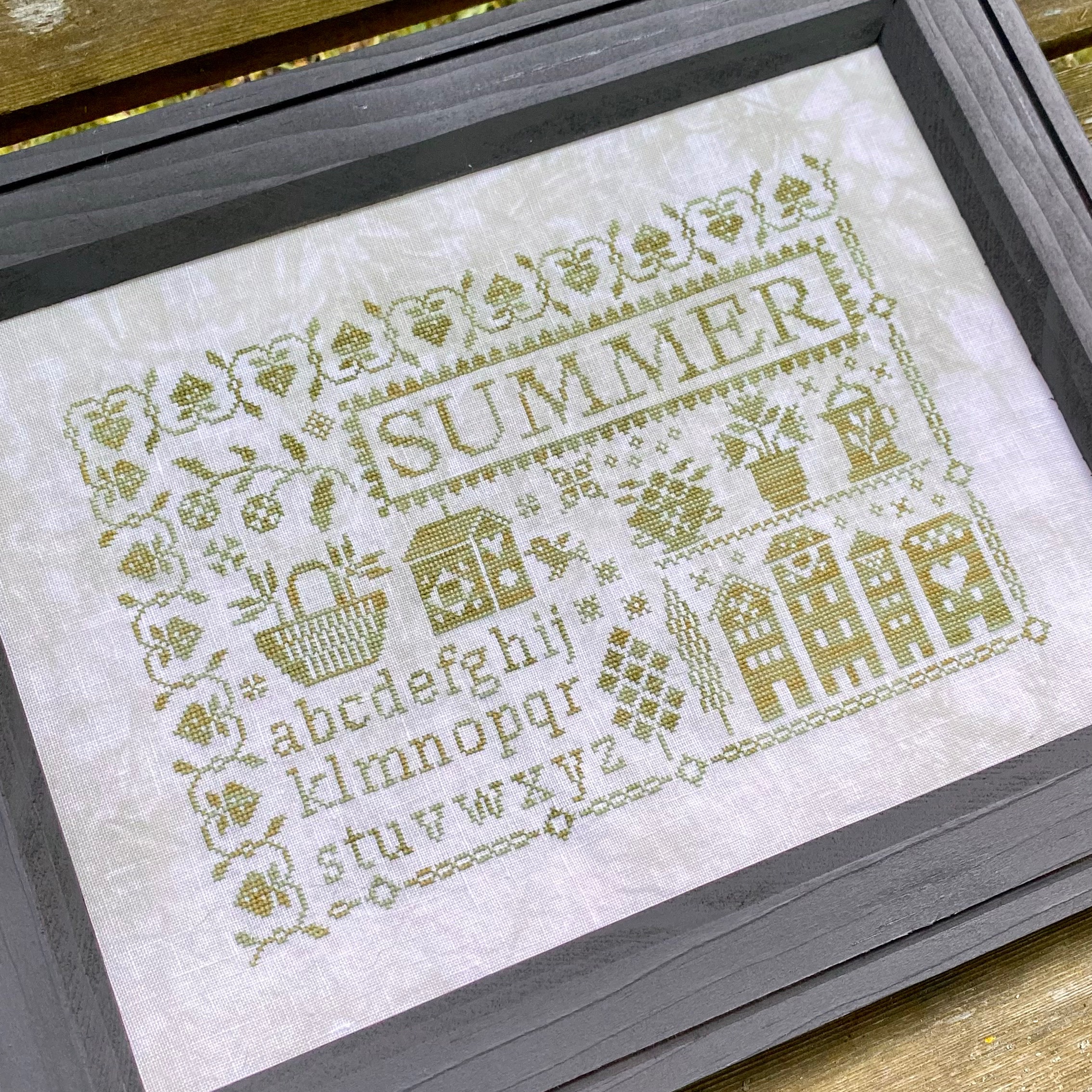 Sampler Seasons - Summer - Cross Stitch Pattern