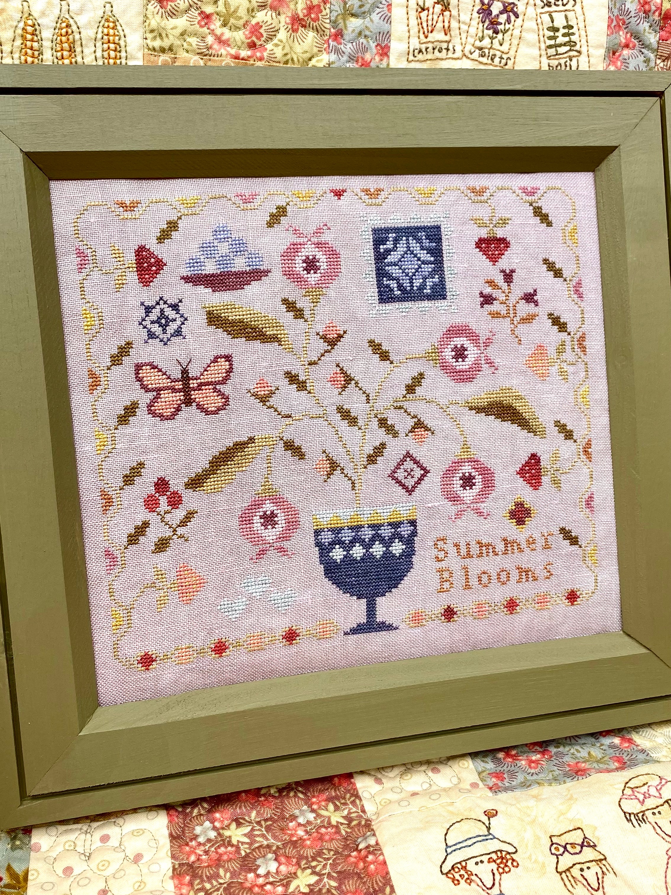 Summer Blooms - Cross Stitch Pattern
