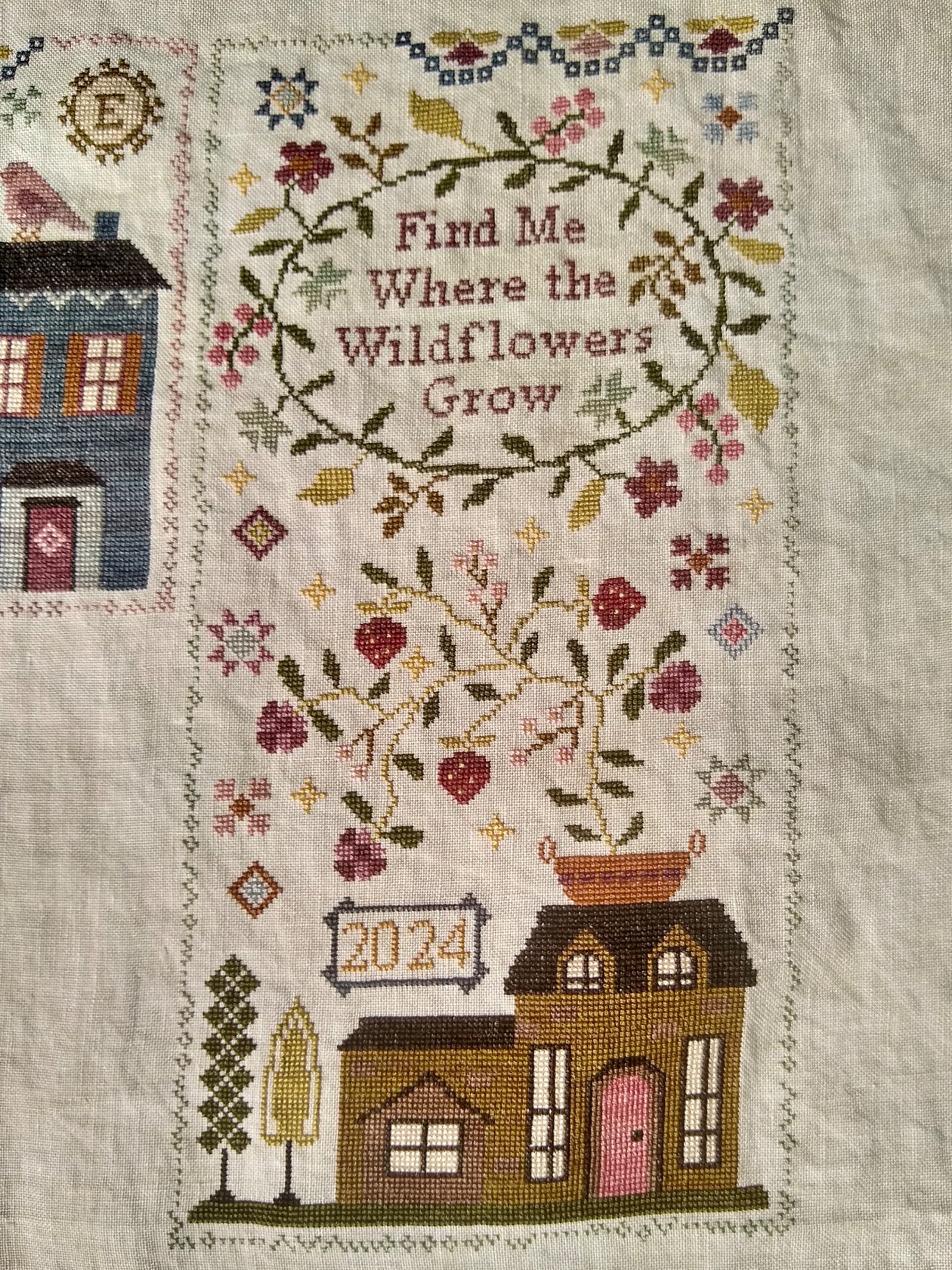 Where the Wildflowers Grow - Cross Stitch Pattern