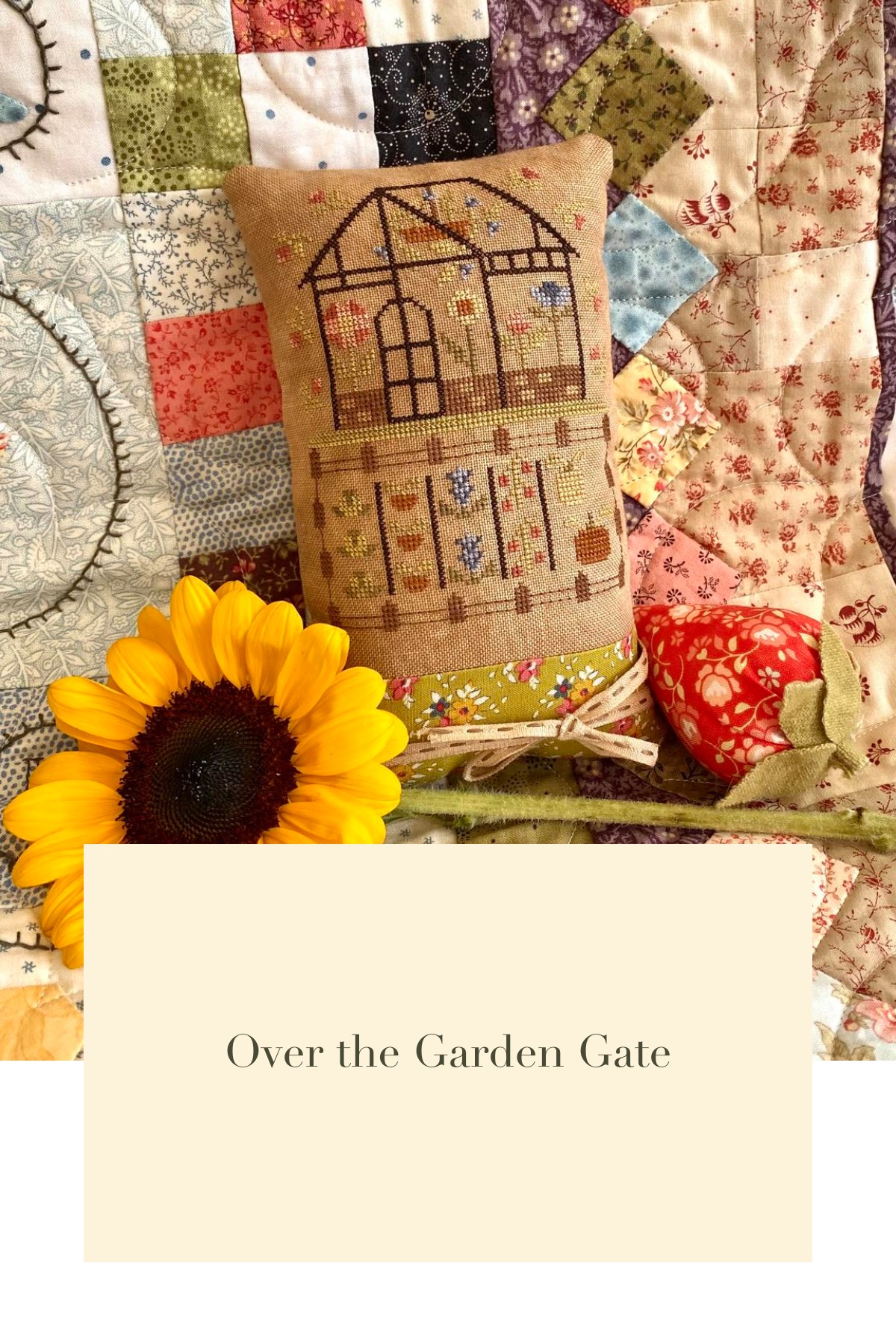 Over the Garden Gate - Cross Stitch Pattern