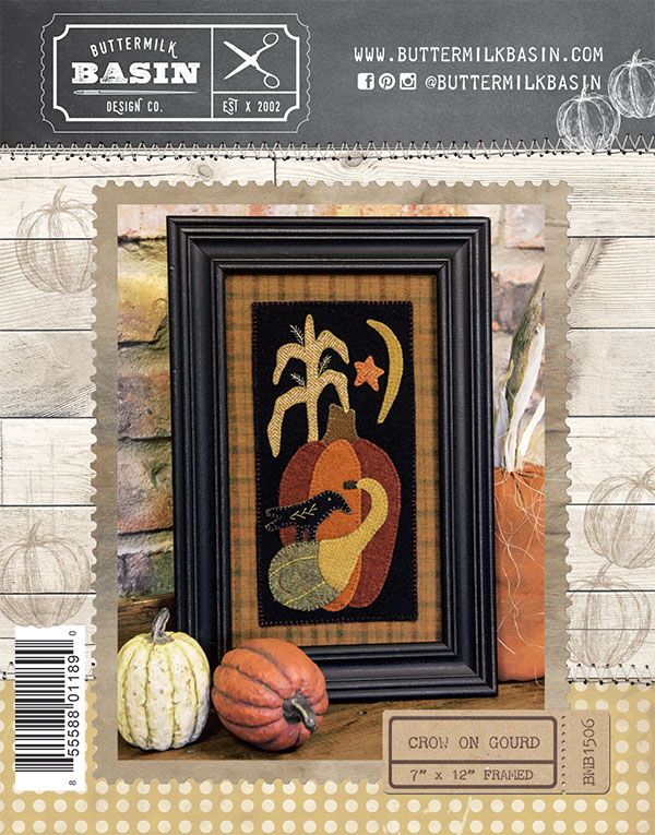 Frame It Up/Crow On Gourd - Quilt Pattern