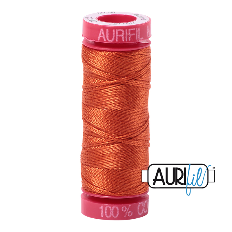Aurifil 12wt Thread Small Spool - #2240, zoomed in. Select this picture to zoom back out.