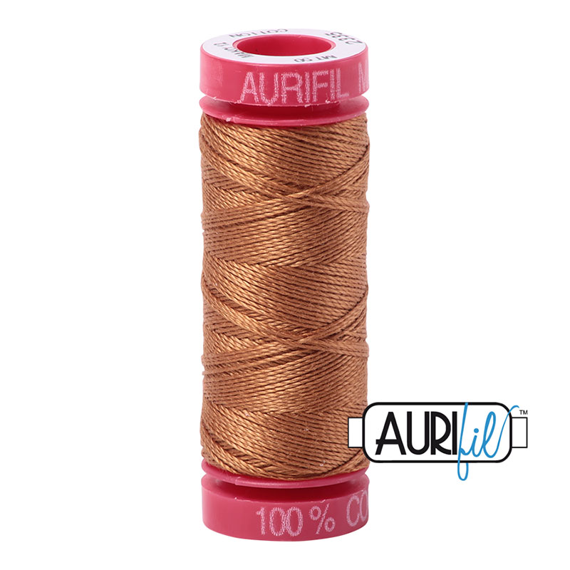Aurifil 12wt Thread Small Spool - #2335, zoomed in. Select this picture to zoom back out.