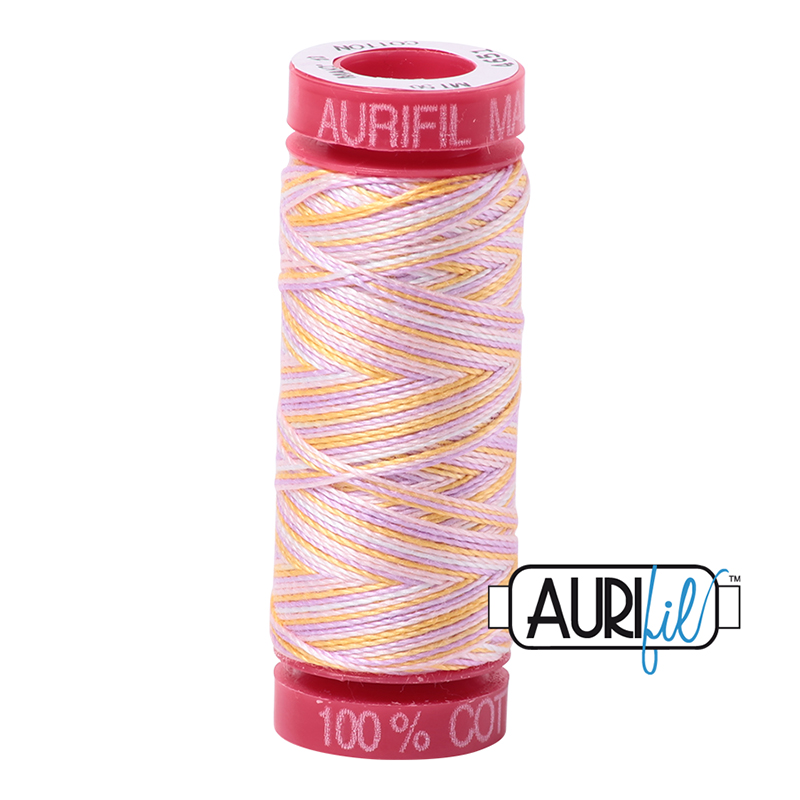 Aurifil 12wt Thread Small Spool - #4651, zoomed in. Select this picture to zoom back out.