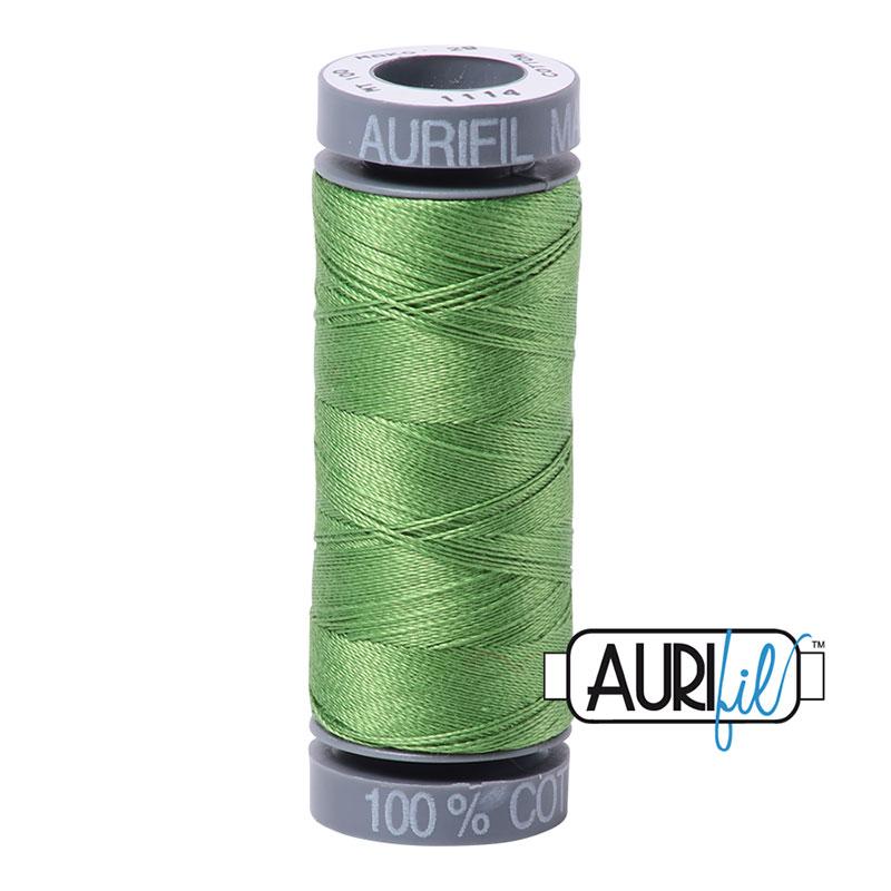Aurifil 28wt Thread #1144 - 109 yards, zoomed in. Select this picture to zoom back out.
