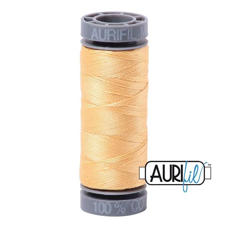 Aurifil 28wt Thread #2130 - 109 yards, zoomed in. Select this picture to zoom back out.