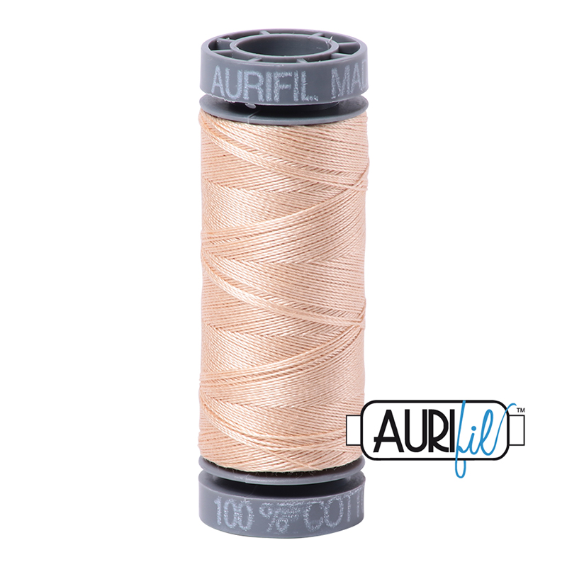Aurifil 28wt Thread #2315 - 109 yards, zoomed in. Select this picture to zoom back out.