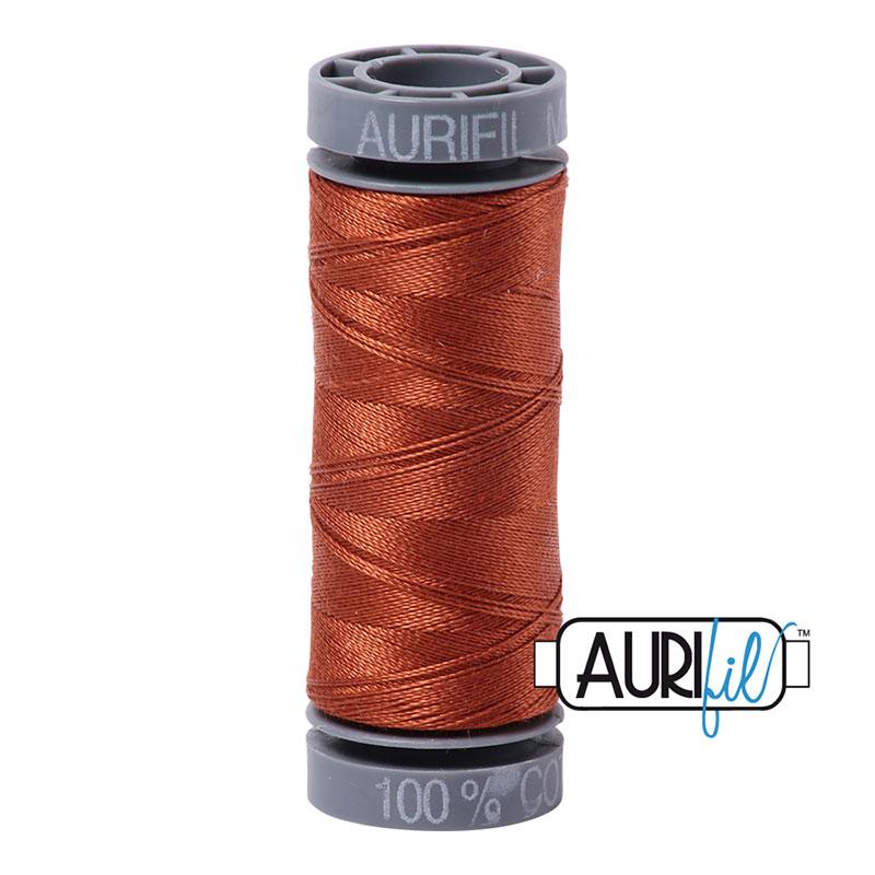 Aurifil 28wt Thread #2390 - 109 yards, zoomed in. Select this picture to zoom back out.