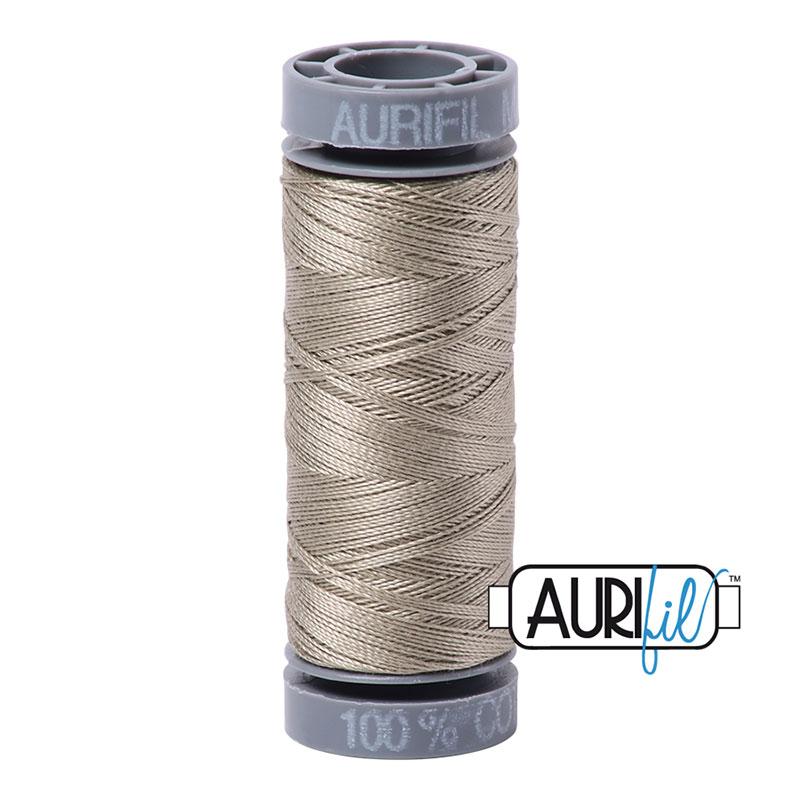 Aurifil 28wt Thread #2900 - 109 yards, zoomed in. Select this picture to zoom back out.