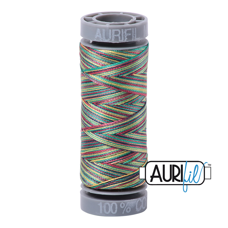 Aurifil 28wt Thread #3817 - 109 yards, zoomed in. Select this picture to zoom back out.