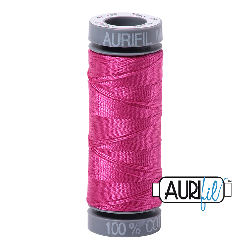 Aurifil 28wt Thread #4020 - 109 yards, zoomed in. Select this picture to zoom back out.