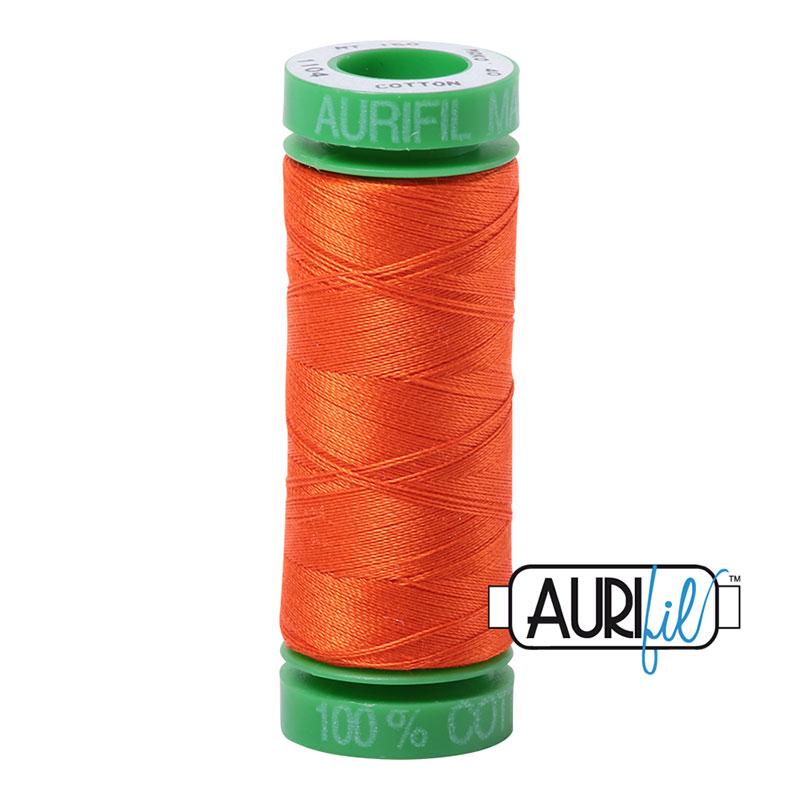 Aurifil 40wt Thread #1104 - 154 yards, zoomed in. Select this picture to zoom back out.