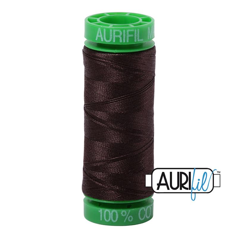 Aurifil 40wt Thread #1130 - 154 yards, zoomed in. Select this picture to zoom back out.