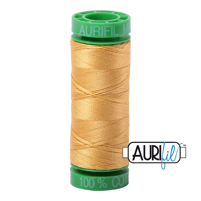Aurifil 40wt Thread #2134 - 154 yards, zoomed in. Select this picture to zoom back out.