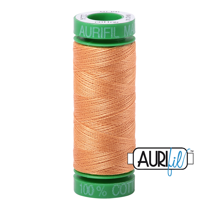 Aurifil 40wt Thread #2214 - 154 yards, zoomed in. Select this picture to zoom back out.