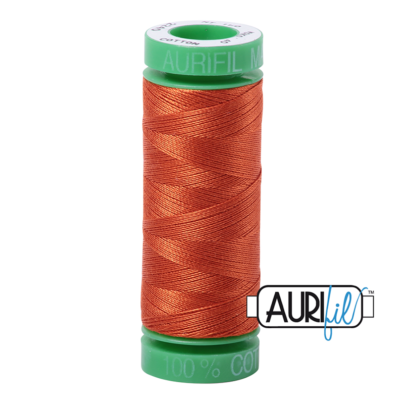 Aurifil 40wt Thread #2240 - 154 yards, zoomed in. Select this picture to zoom back out.