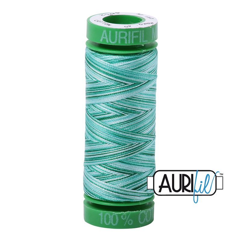 Aurifil 40wt Thread #4662 - 154 yards, zoomed in. Select this picture to zoom back out.