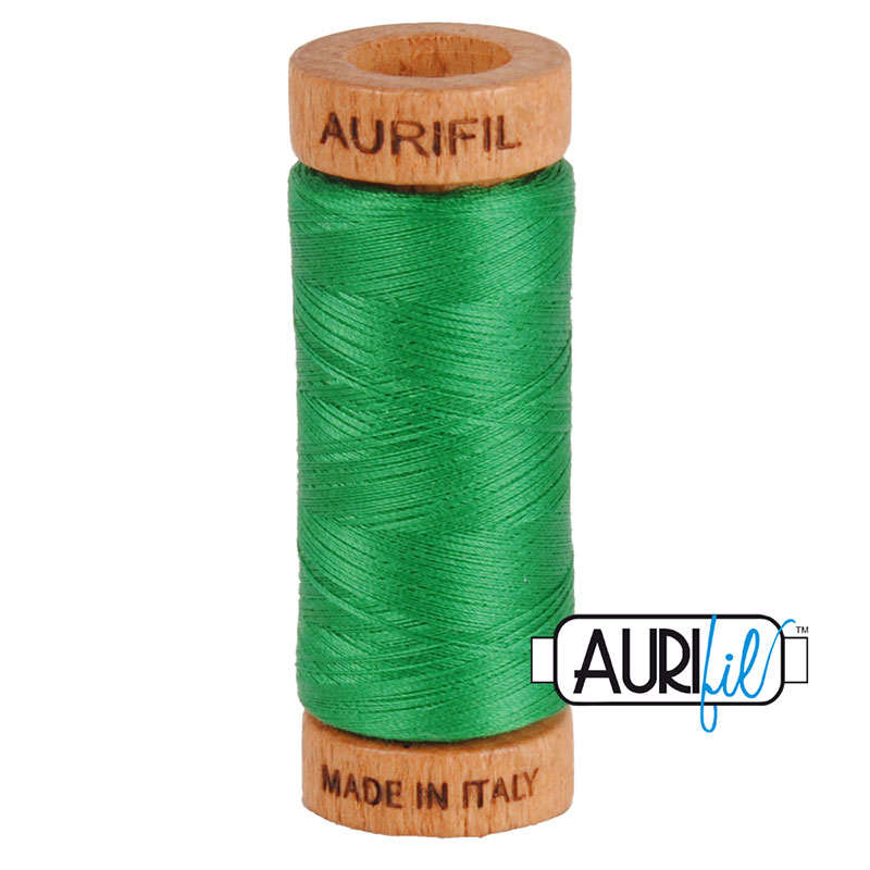 Aurifil 80wt Thread #2870 - 300 yards, zoomed in. Select this picture to zoom back out.
