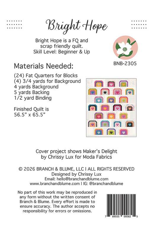 Bright Hope Quilt - Quilt Pattern