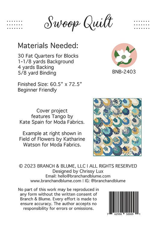 Swoop Quilt - Quilt Pattern