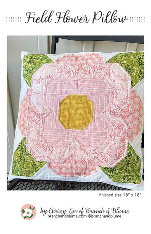Field Flower Pillow - Sewing Pattern