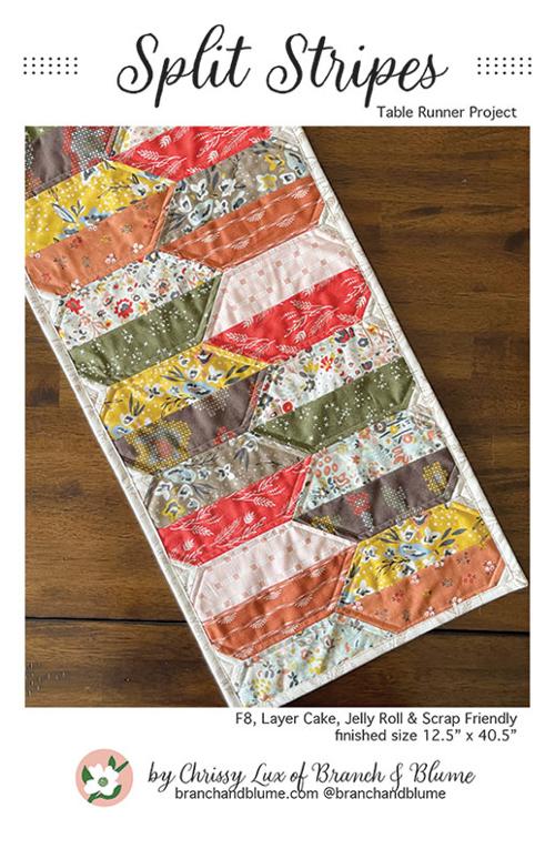 Split Stripes Table Runner - Quilt Pattern