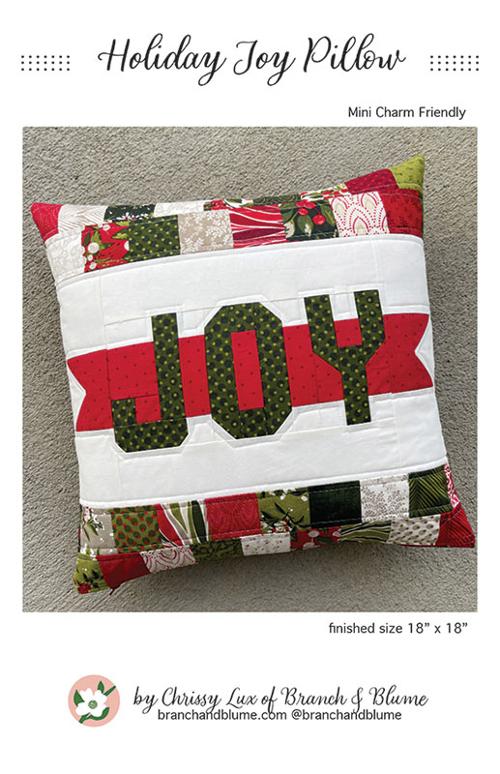 Holiday Joy Pillow - Quilt Pattern