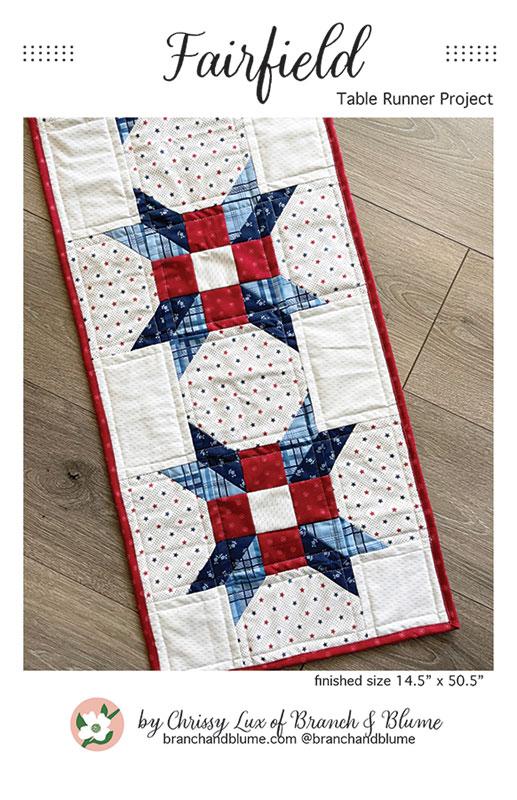 Fairfield Table Runner - Quilt Pattern