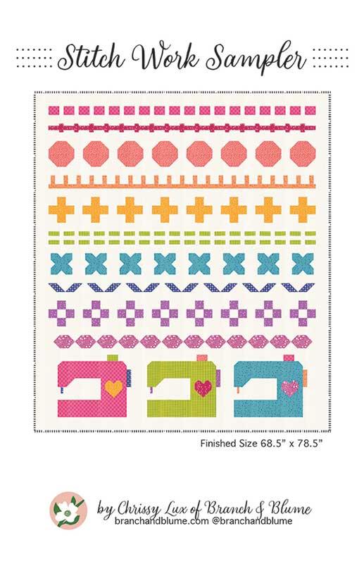 Stitch Work Sampler - Quilt Pattern