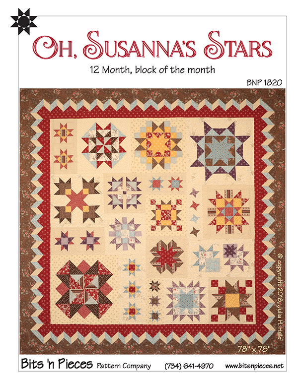 Oh Susannas Stars - Quilt Pattern