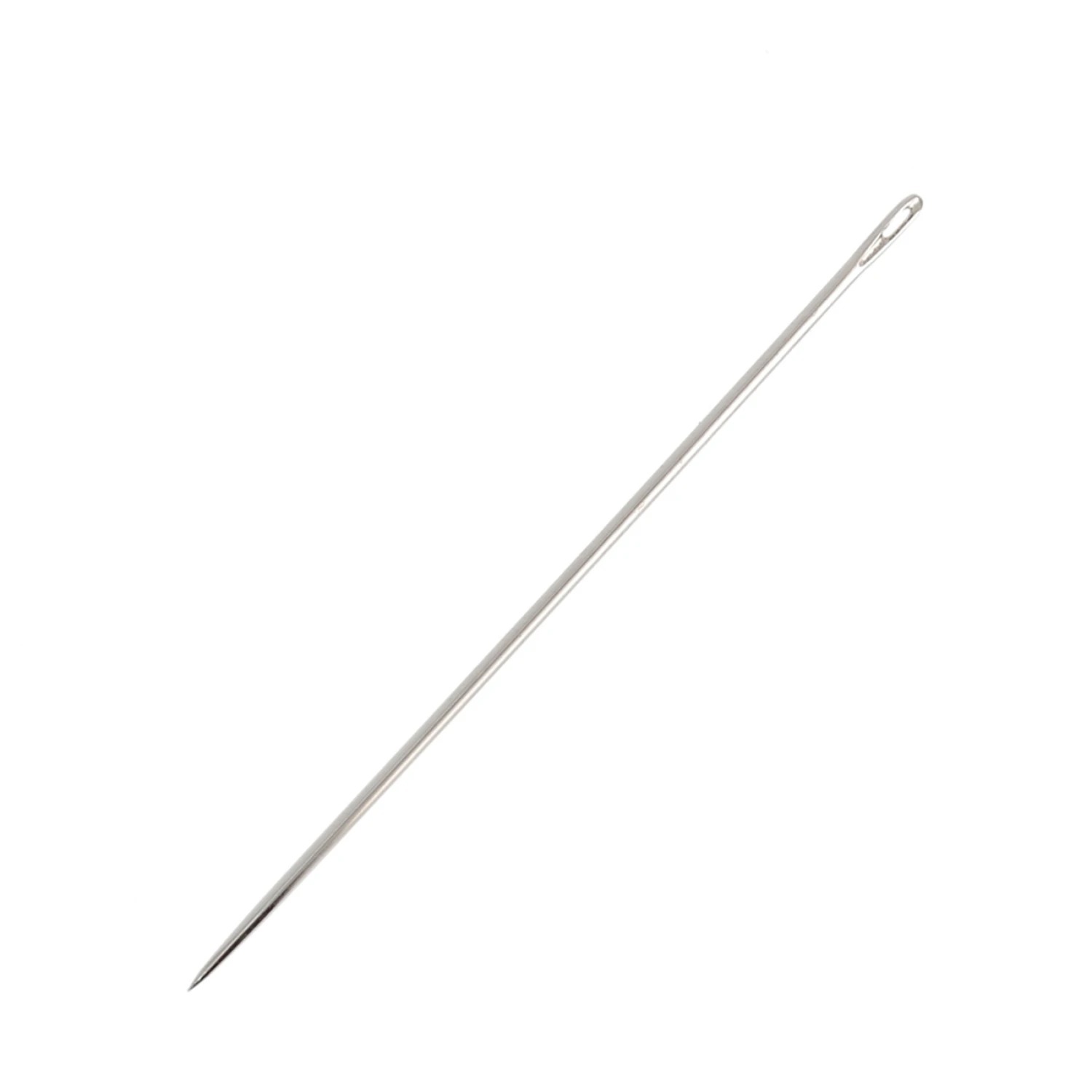 Bohin Ordinary Sewing Needles Size 10, different perspective #1, zoomed in. Select this picture to zoom back out.