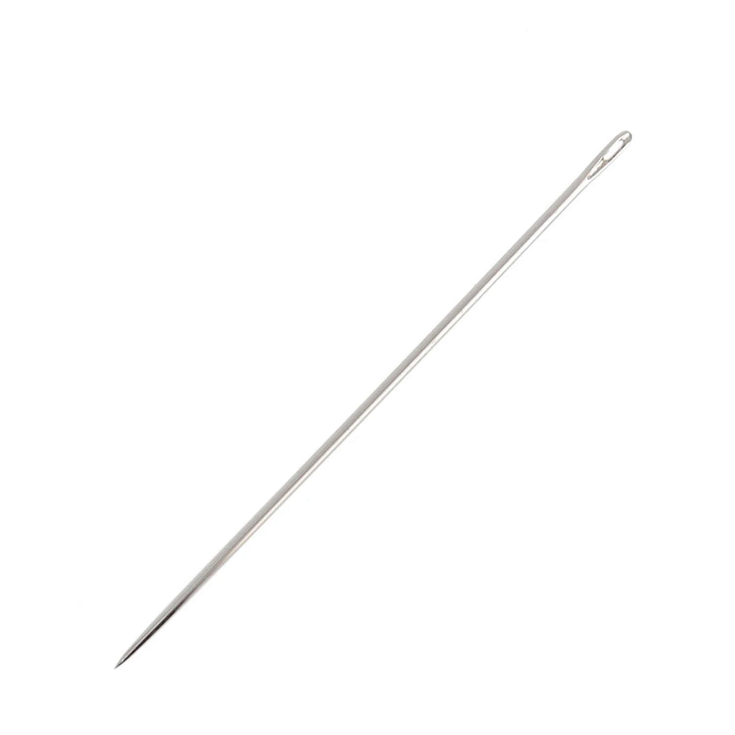 Bohin Ordinary Sewing Needles Size 11, different perspective #1, zoomed in. Select this picture to zoom back out.