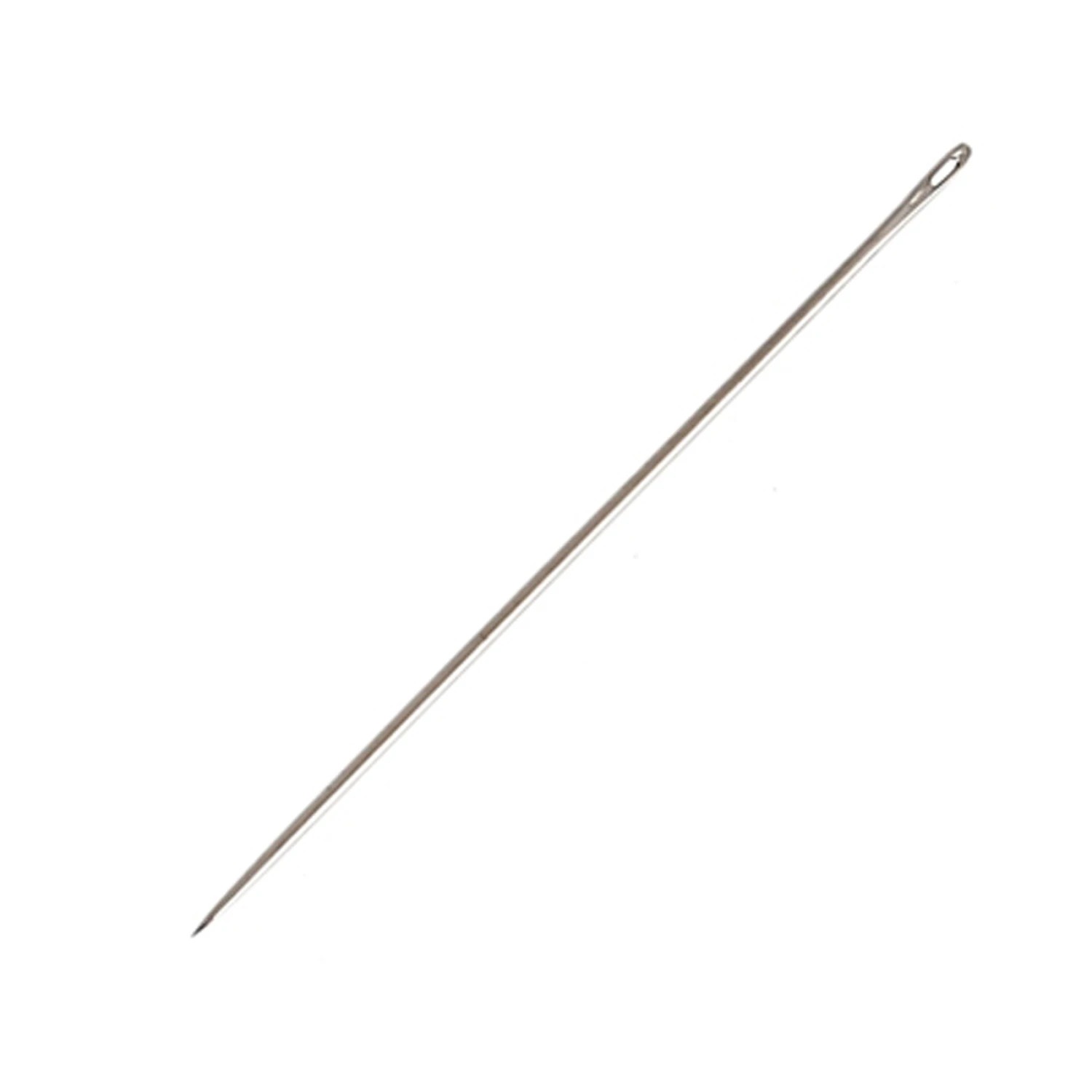 Bohin Applique Needles Size 11, different perspective #1, zoomed in. Select this picture to zoom back out.