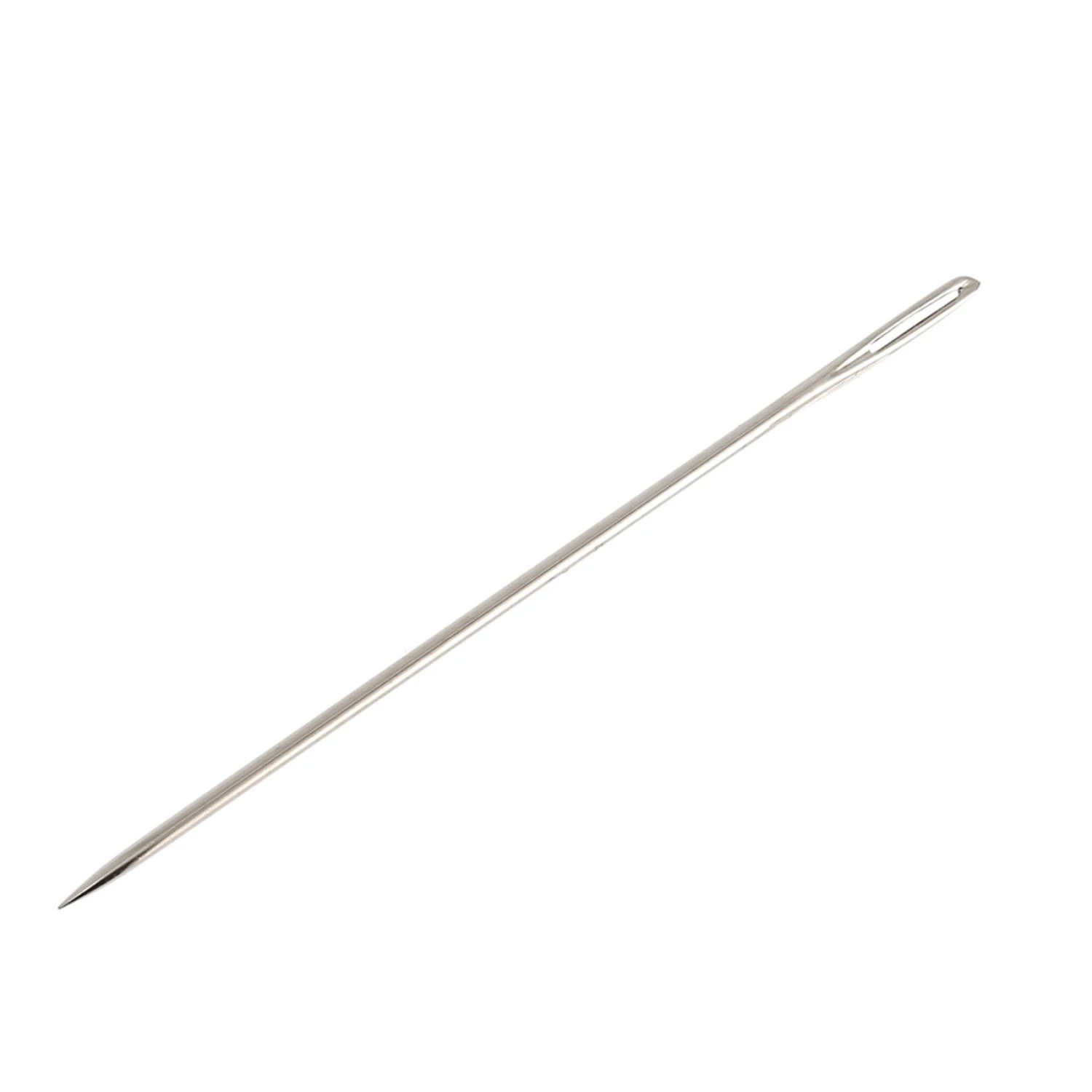 Bohin Ordinary Big Eye Sewing Needles - Assorted Sizes 9/3, different perspective #1, zoomed in. Select this picture to zoom back out.