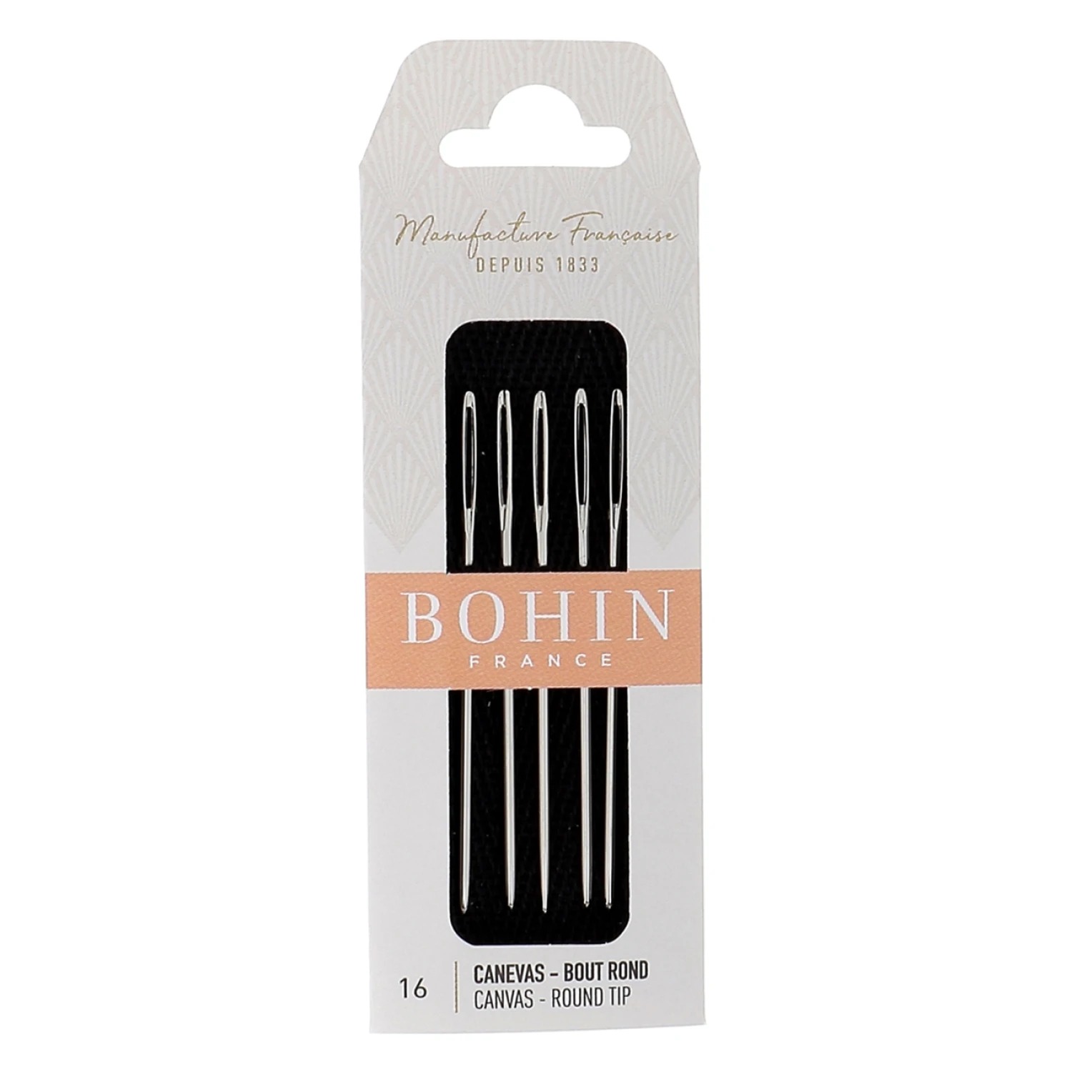 Bohin Tapestry Needles - Size 16, zoomed in. Select this picture to zoom back out.