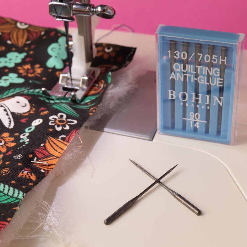 Bohin Anti-Glue Quilt Machine Needles