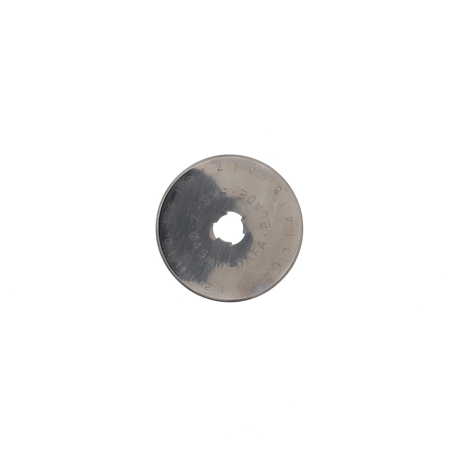 Bohin Rotary Cutter Spare Blade 45mm 1pk, different perspective #1, zoomed in. Select this picture to zoom back out.