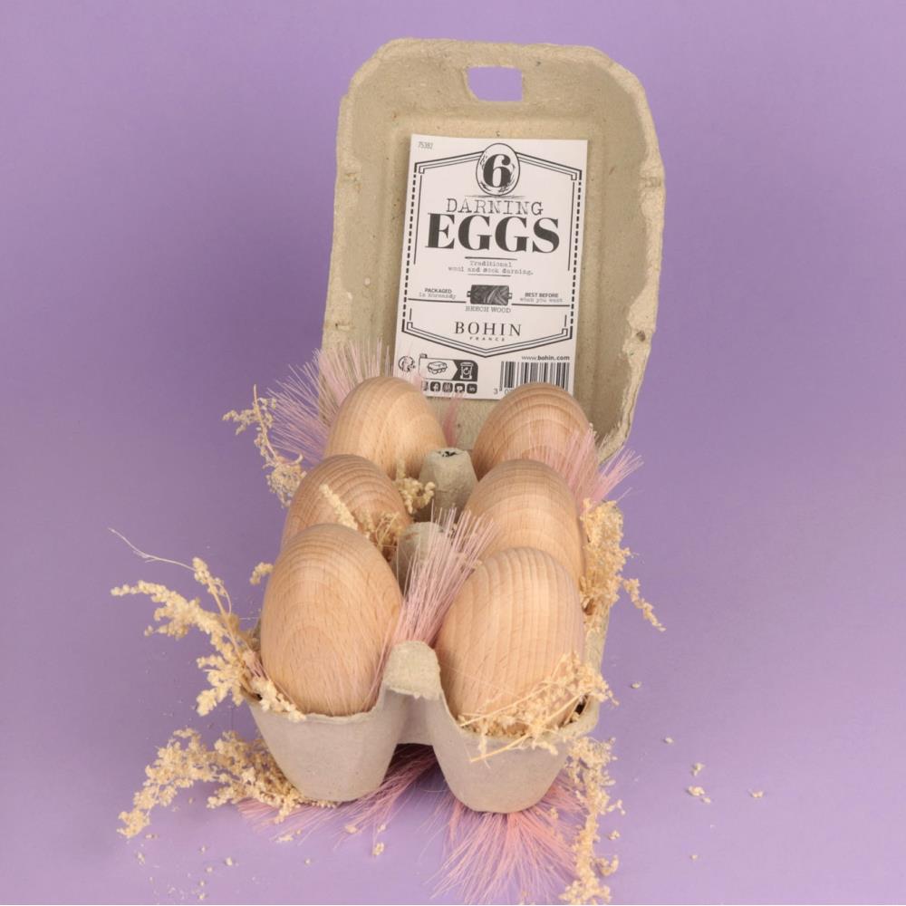 Bohin Limited Edition Easter Darning Egg Set of 6