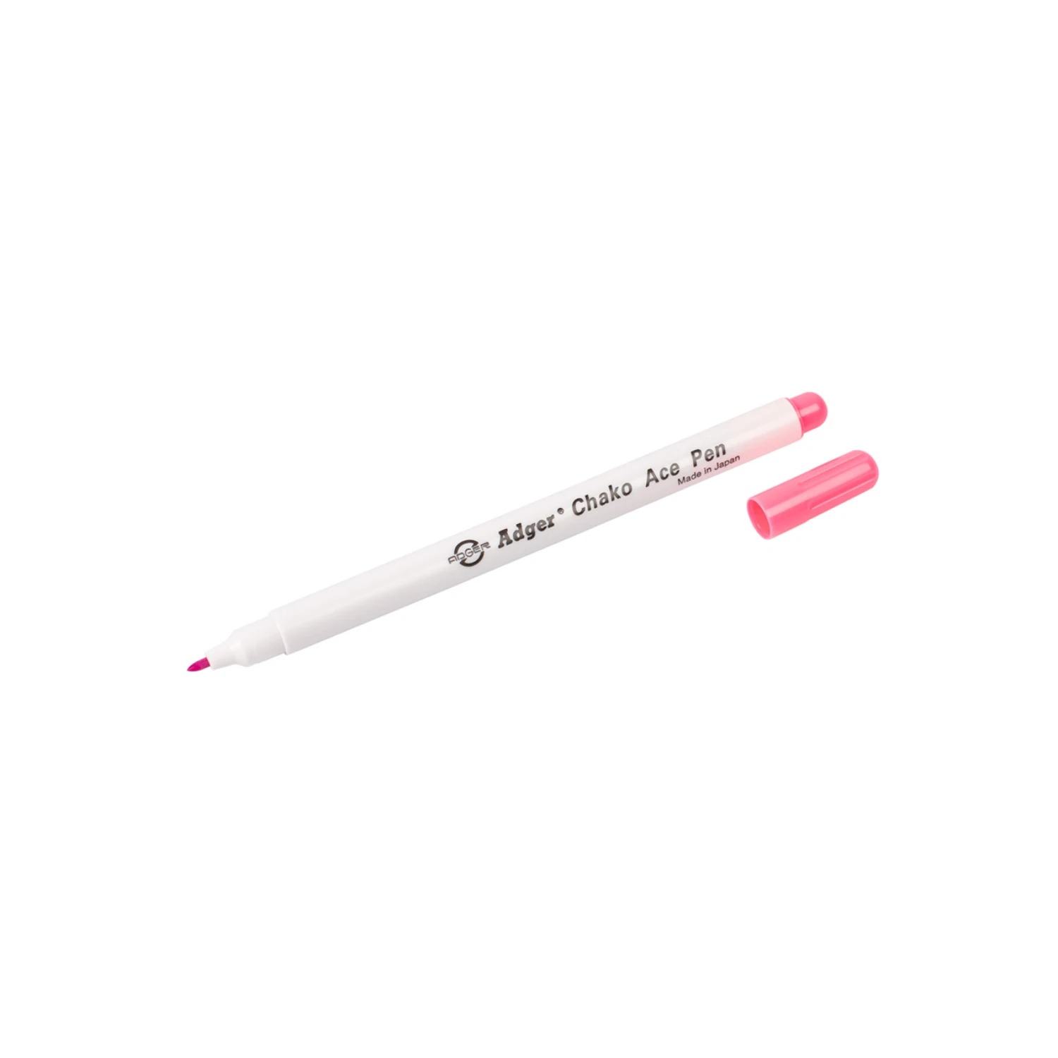 Water Erase Fabric Marking Pen - Pink, different perspective #1, zoomed in. Select this picture to zoom back out.