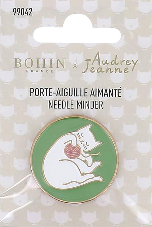 Cat Needle Minder by Audrey Jeanne
