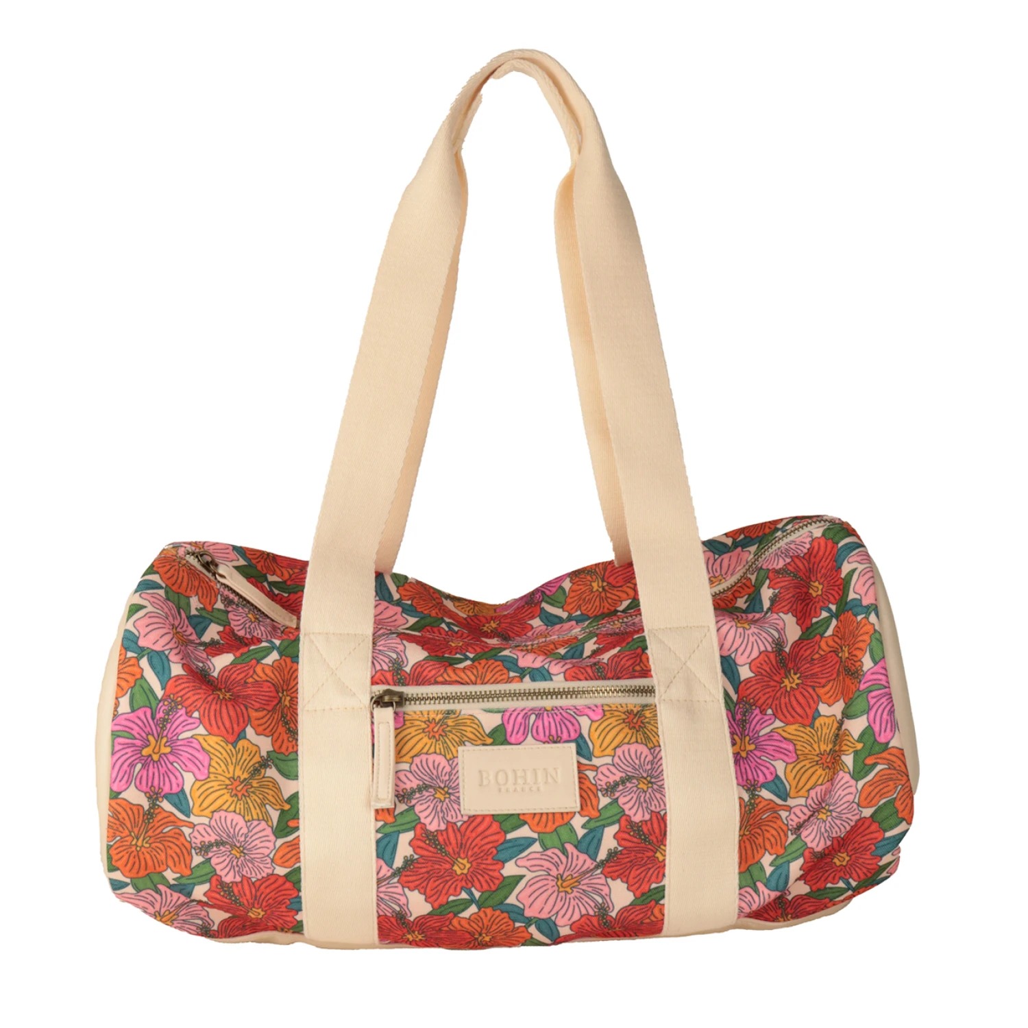 Blossom Cottage Bag - Orange, zoomed in. Select this picture to zoom back out.