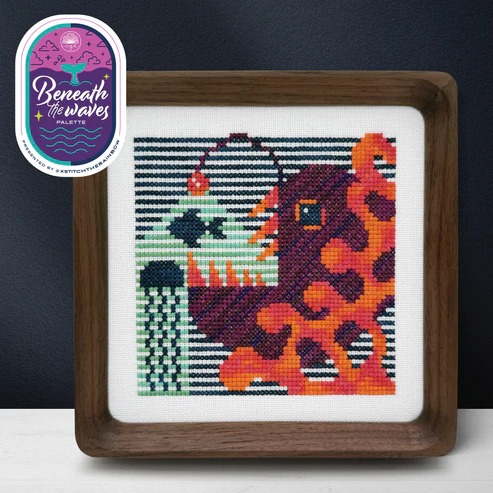 Glow Below - XStitch the Rainbow - Cross Stitch Pattern